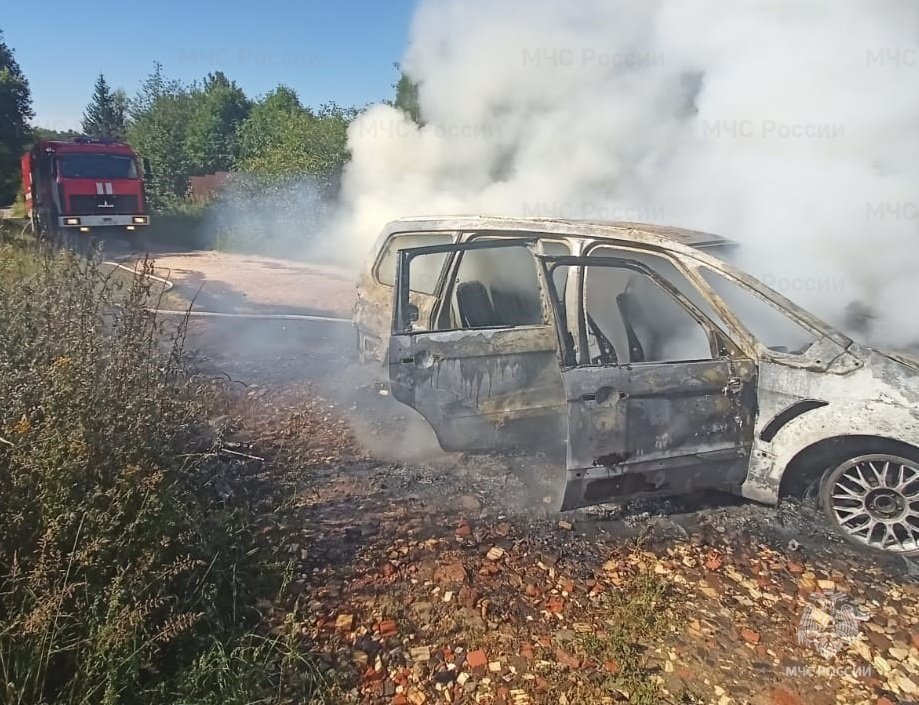 Пожар в Жуковском районе, д. Лыково